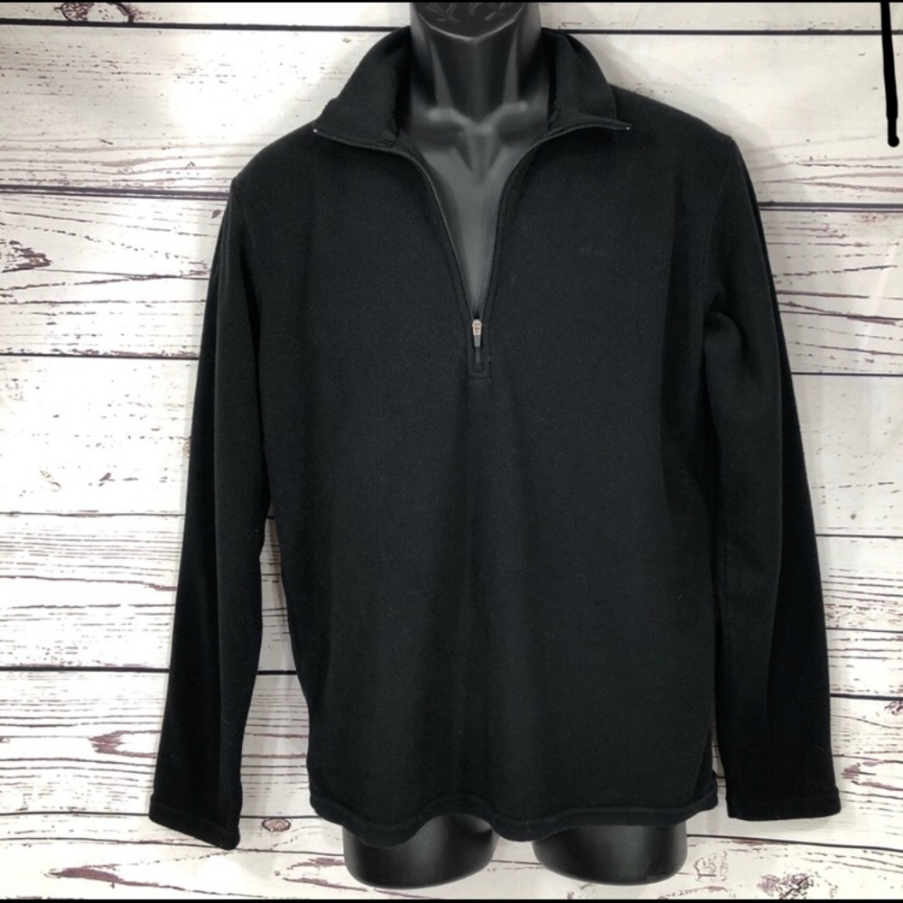 Men’s Black Patagonia Small Synchilla Quater zipup